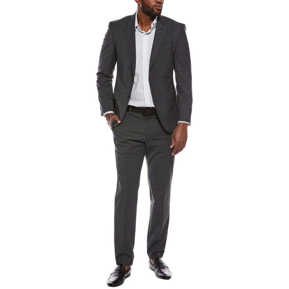 Boss Hugo Boss Mens  2Pc Huge Wool-Blend Suit